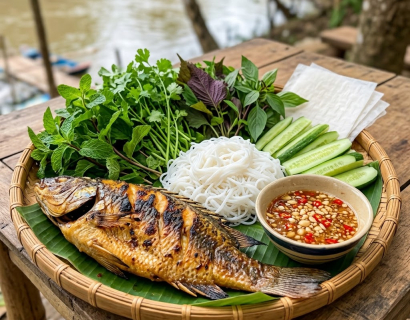 Đánh thức vị giác với thực đơn đồng quê đặc sắc tại Ẩm Thực Bến Sông